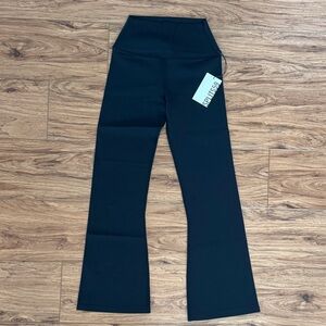 Splits59 Black Raquel HW Crop Flared Pants